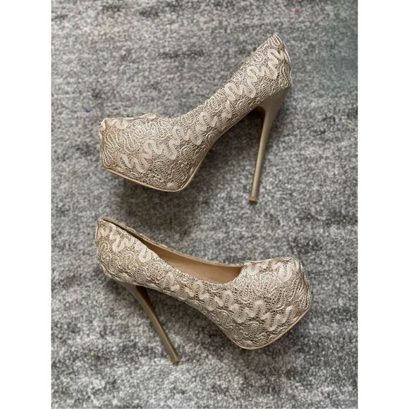 Shoes - Women’s Lace Heels